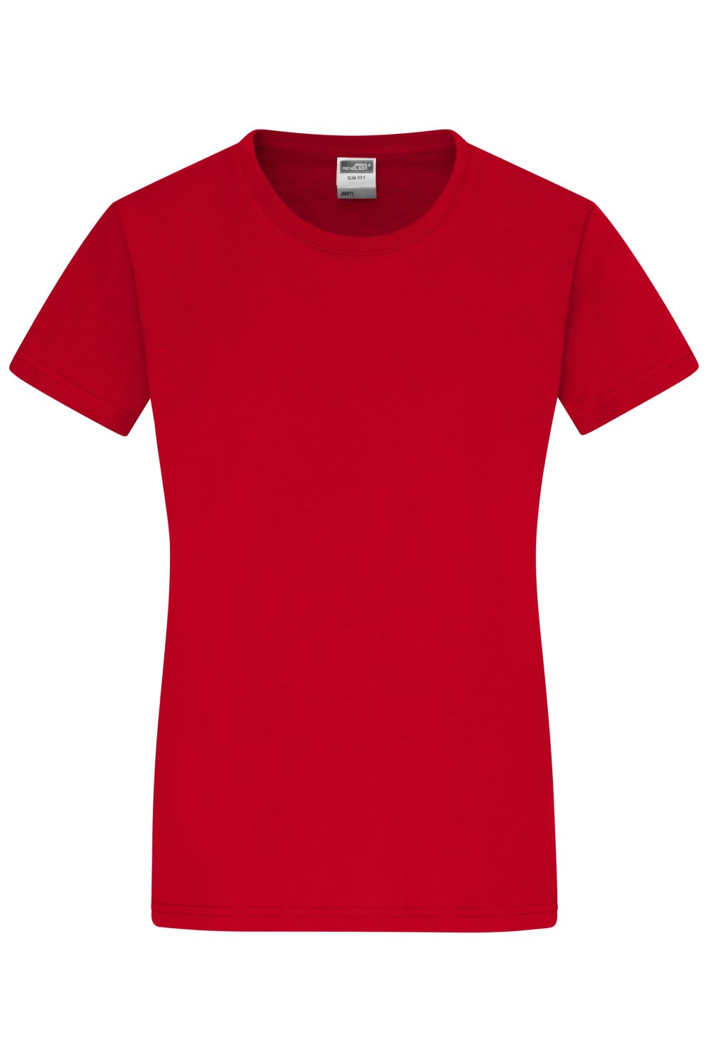 Daiber Ladies' Slim Fit-T in Red – Vorderansicht