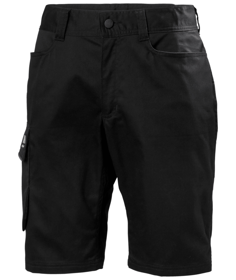 Helly Hansen Workwear MANCHESTER SHORTS in Schwarz – Vorderansicht