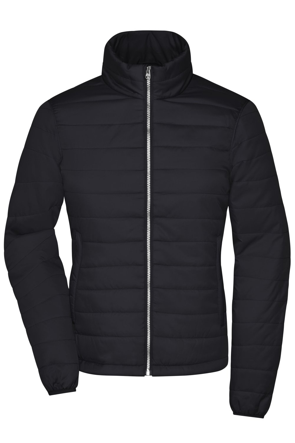 Daiber Ladies' Padded Jacket in Black – Vorderansicht