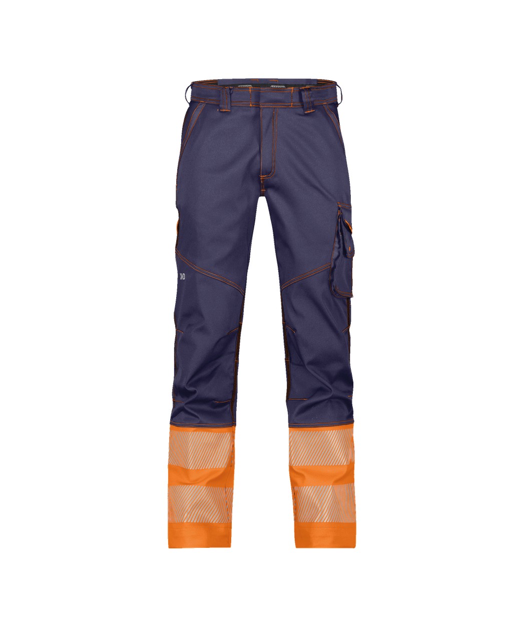 DASSY® Princeton in Dunkelblau/Neonorange – Vorderansicht