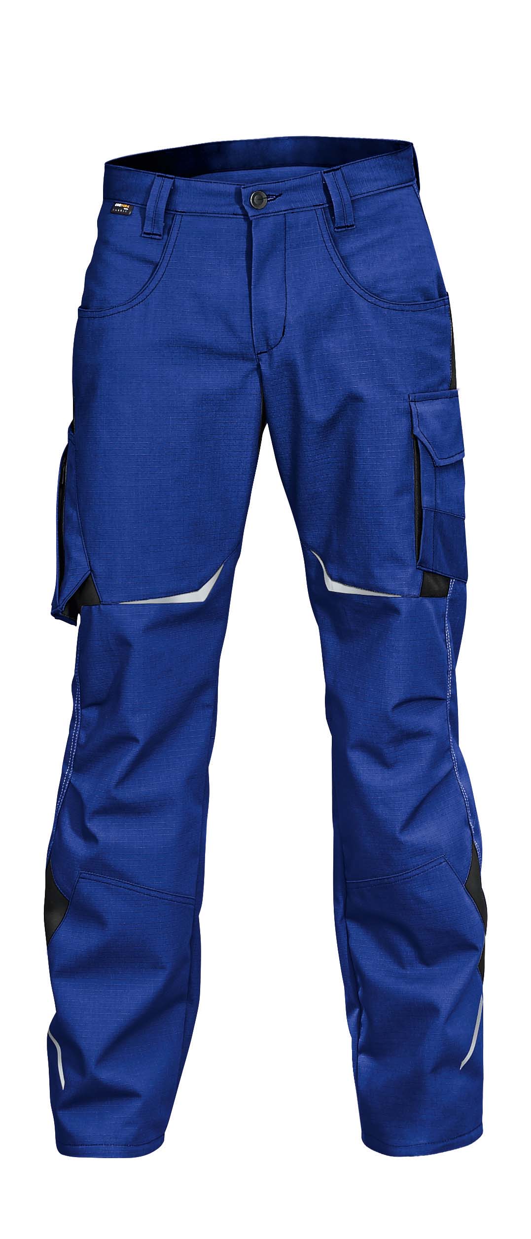 Kübler PULSSCHLAG Hose in Kbl.blau/Schwarz – Vorderansicht