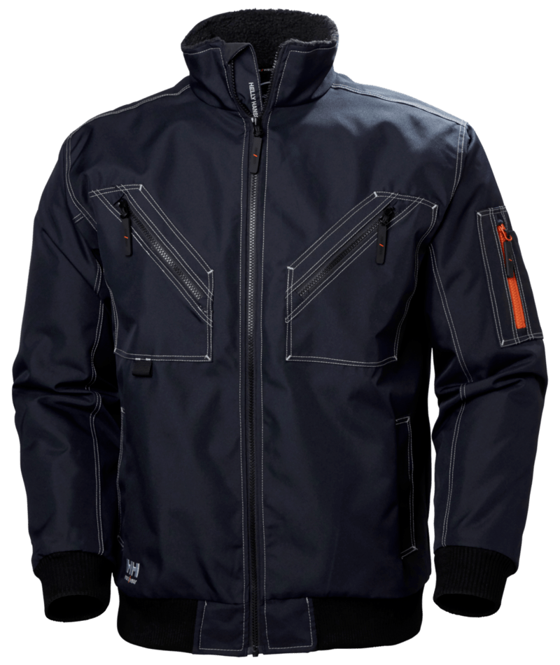 Helly Hansen Workwear BERGHOLM JACKET in Marine – Vorderansicht