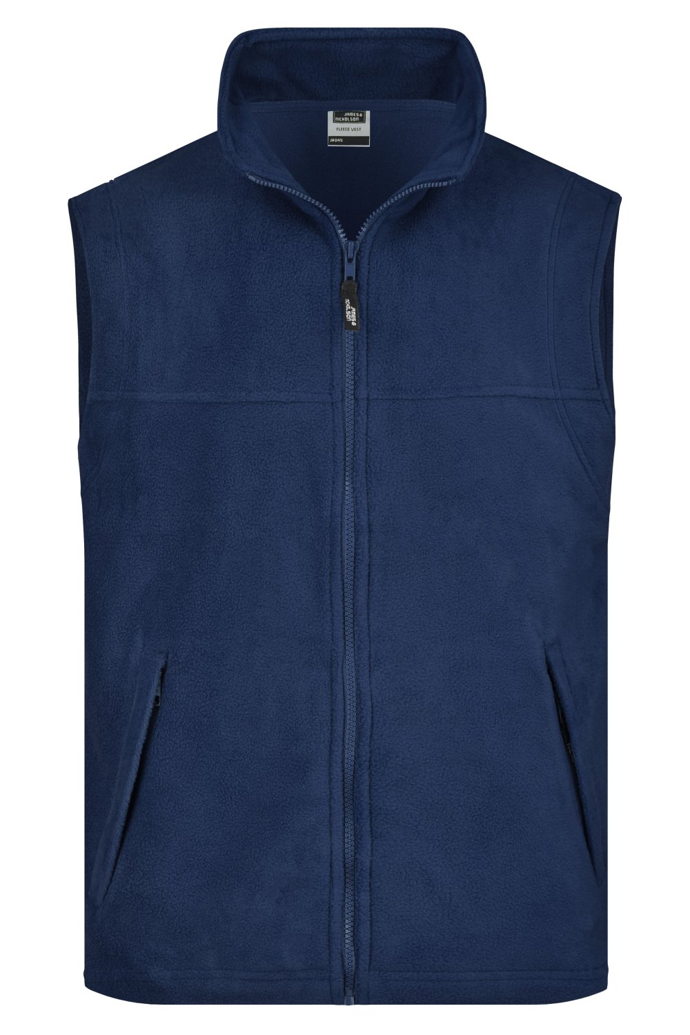 Daiber Fleece Vest in Navy – Vorderansicht