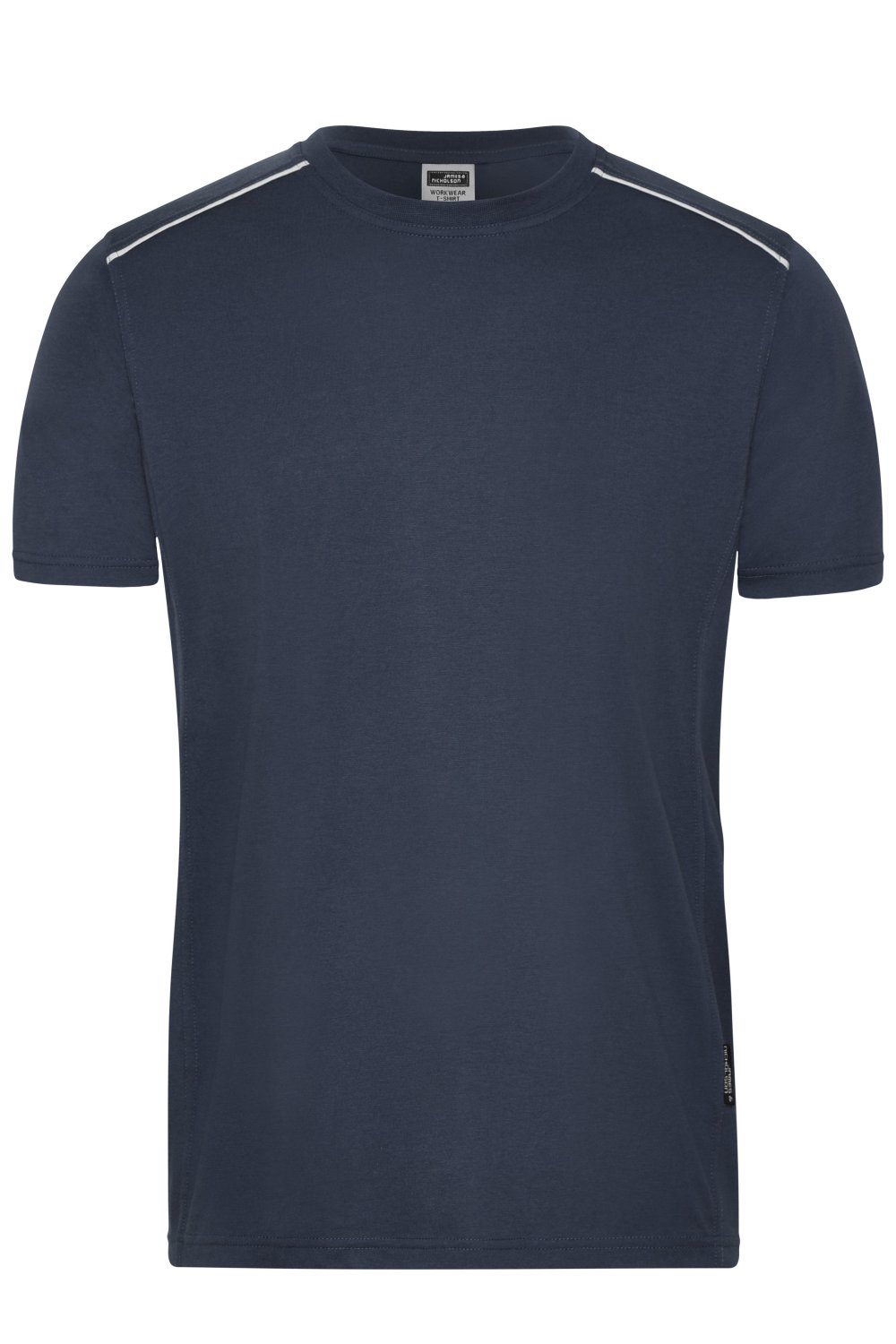 Daiber Men's Workwear T-Shirt - SOLID - OCS Blended in Navy – Vorderansicht
