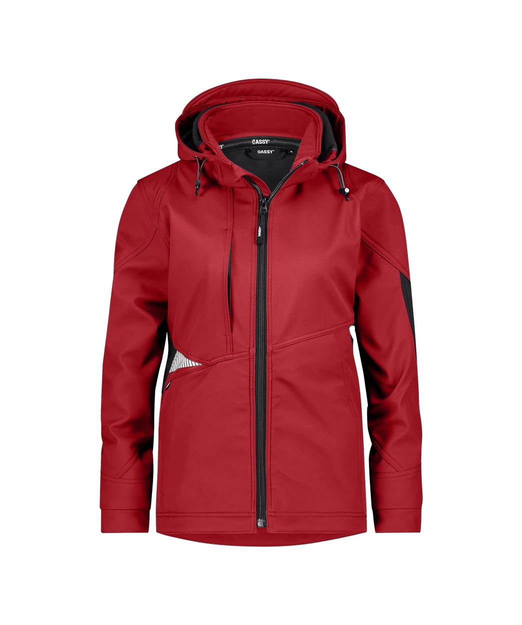 DASSY® Gravity Next Women in Rot/Schwarz – Vorderansicht