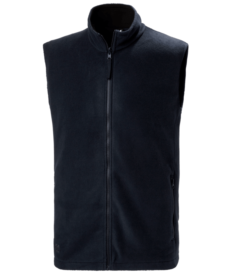 Helly Hansen Workwear MANCHESTER 2.0 FLEECE VEST in Marine – Vorderansicht