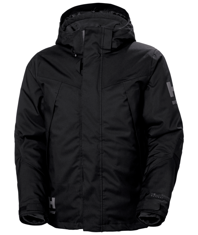 Helly Hansen Workwear BIFROST WINTER JACKET in Schwarz – Vorderansicht