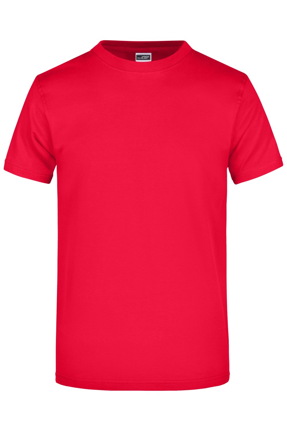Daiber Round-T Heavy (180g/m²) in Red – Vorderansicht