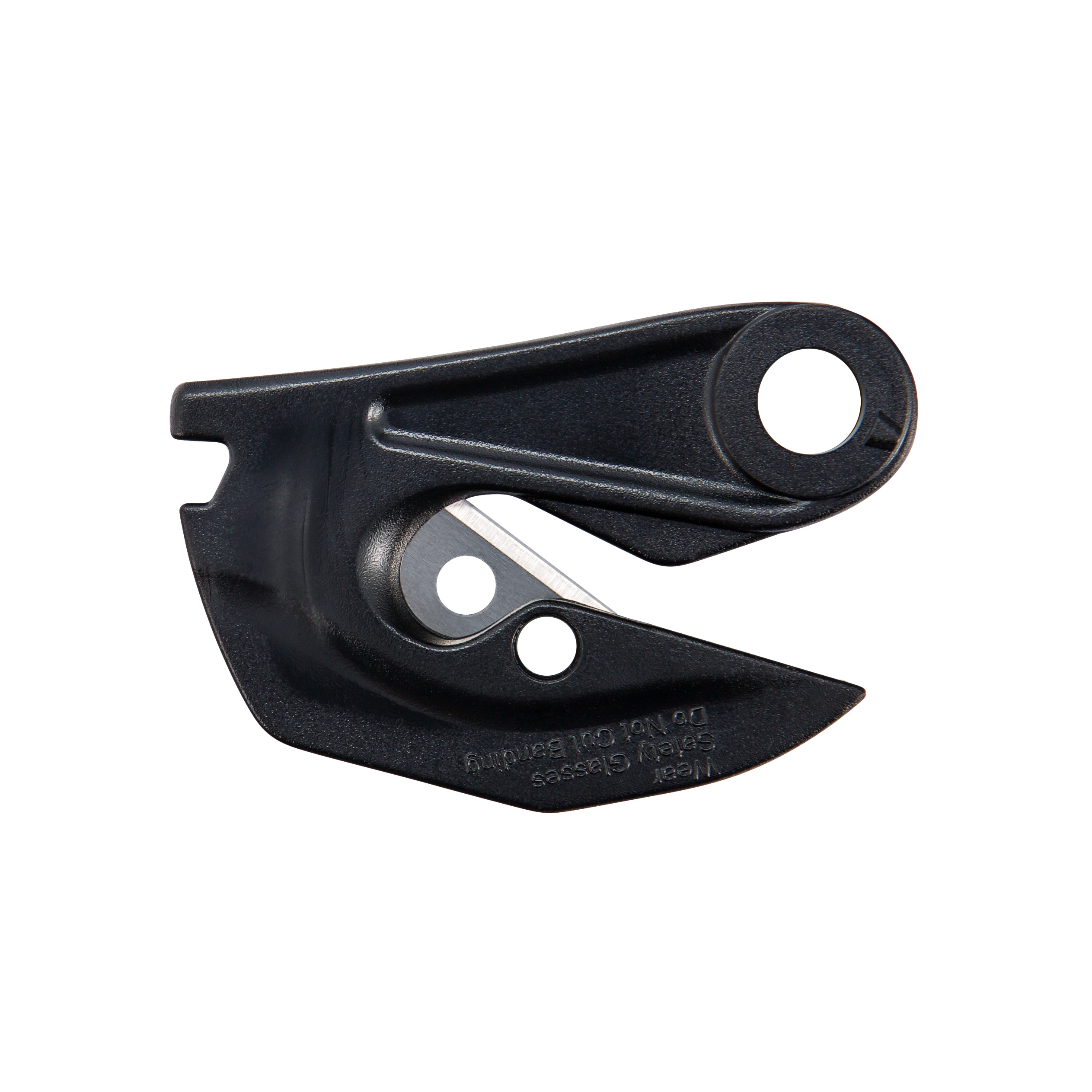 SPG® Pacific Handy Cutter® Klingenkopf S5FC (3er-Pack) in Schwarz – Vorderansicht