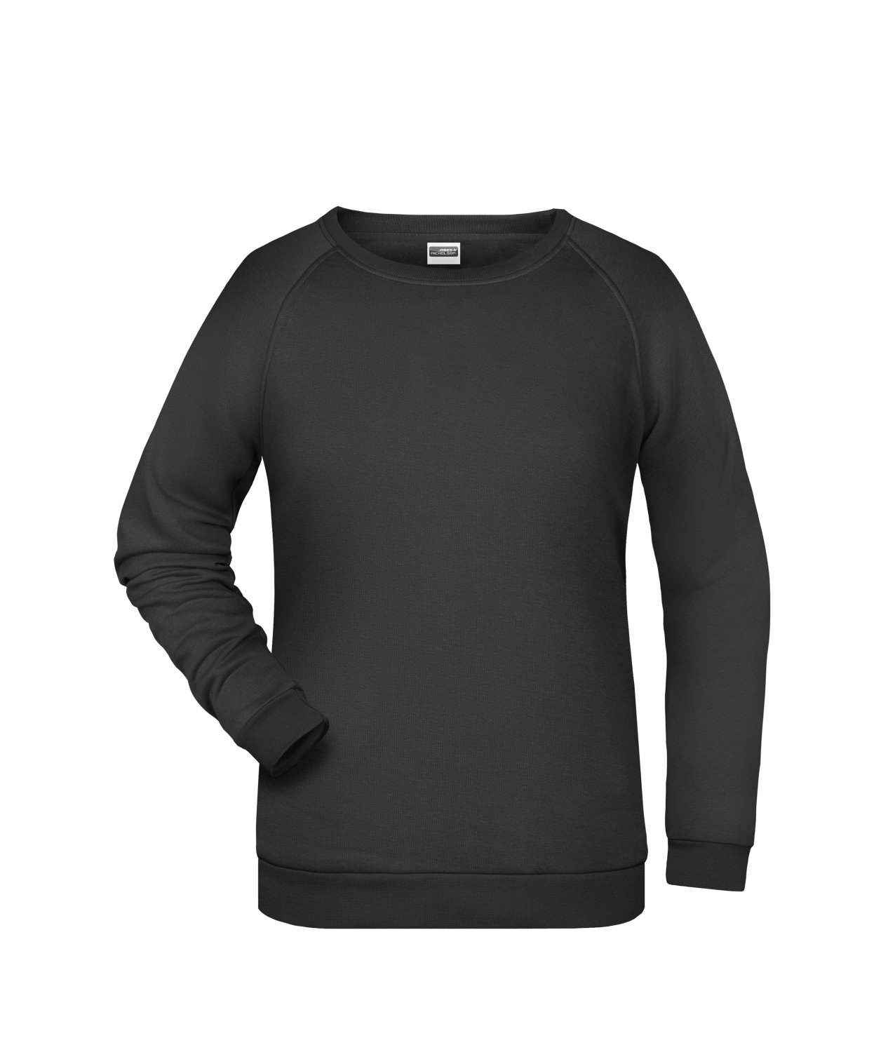 Daiber Ladies' Promo Sweat in Black – Vorderansicht