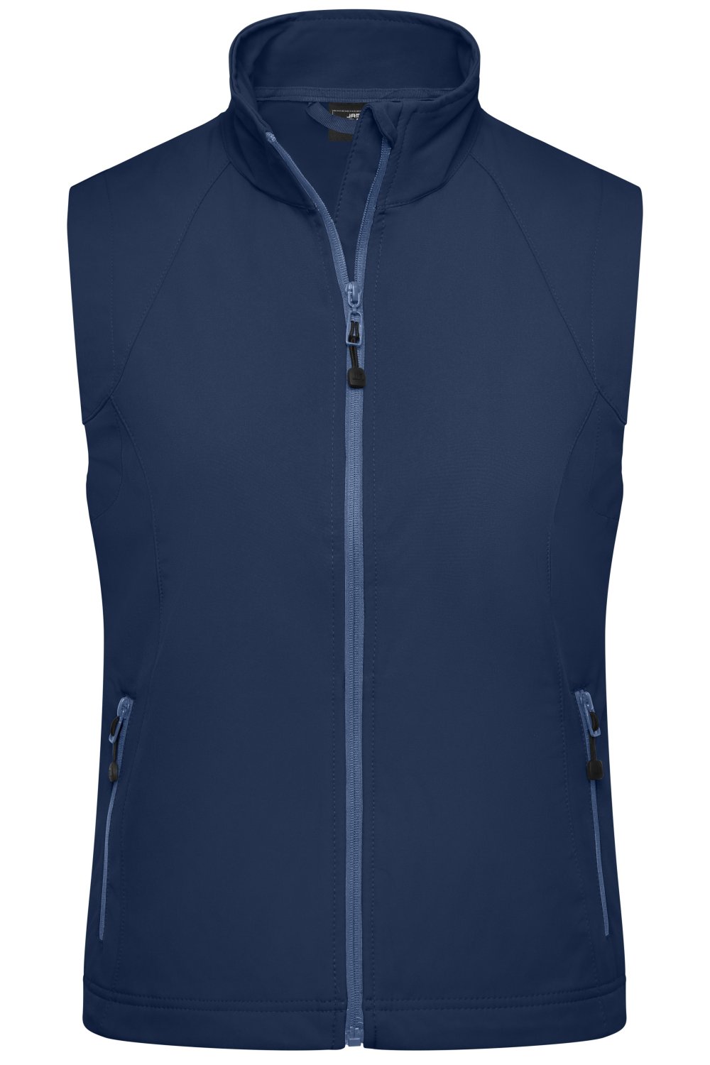 Daiber Ladies' Softshell Vest in Navy – Vorderansicht