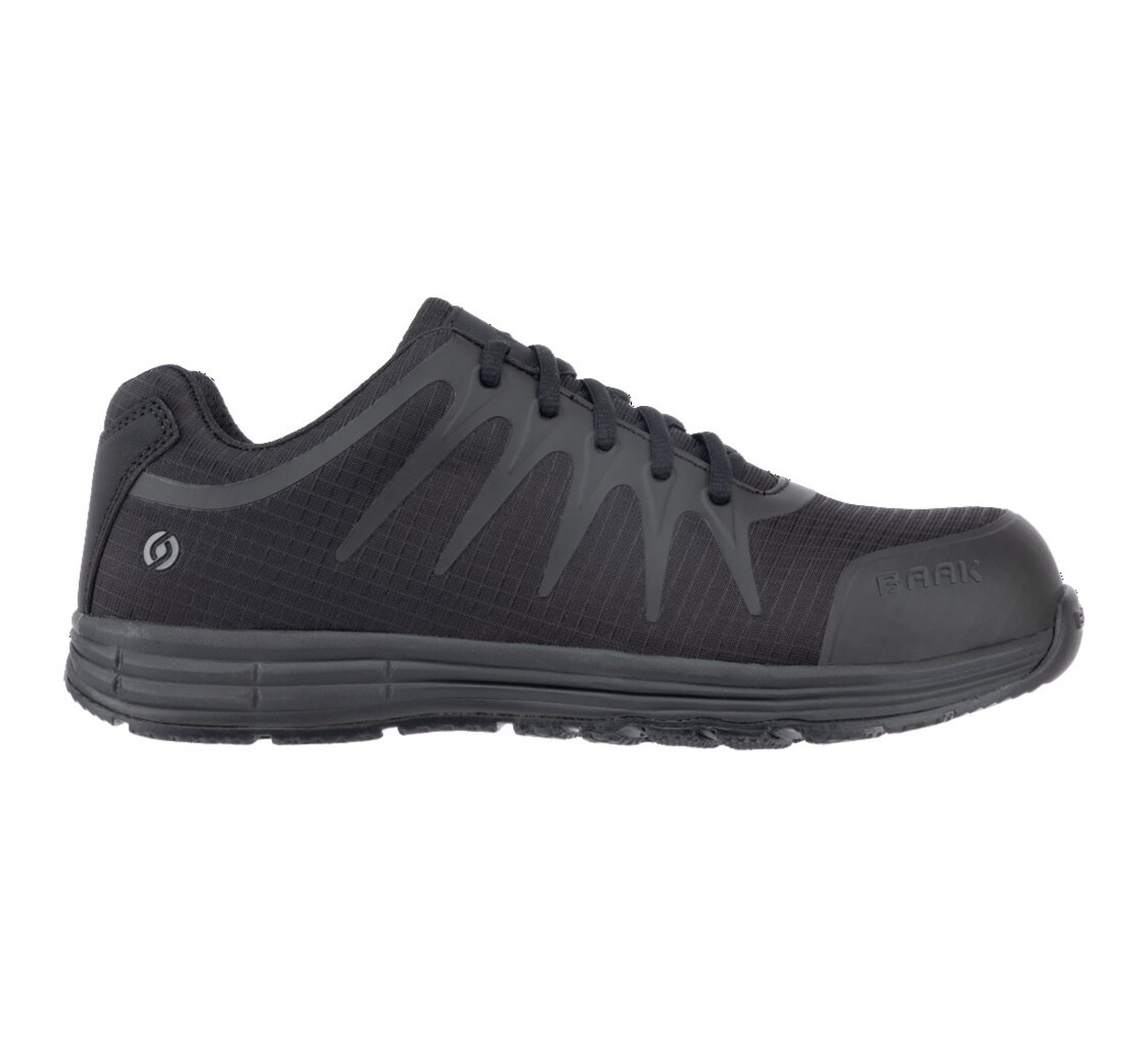 BAAK Halbschuh S3 SRC ESD RUI in Schwarz – Vorderansicht