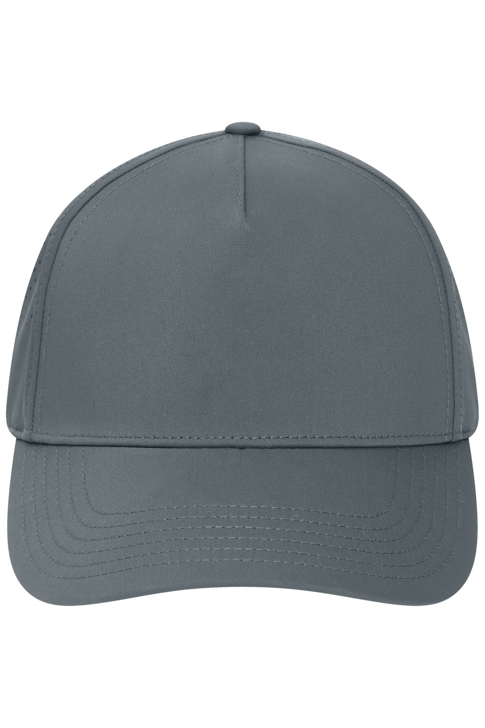 Daiber 5 Panel Laser-Cut Cap in Grey – Vorderansicht