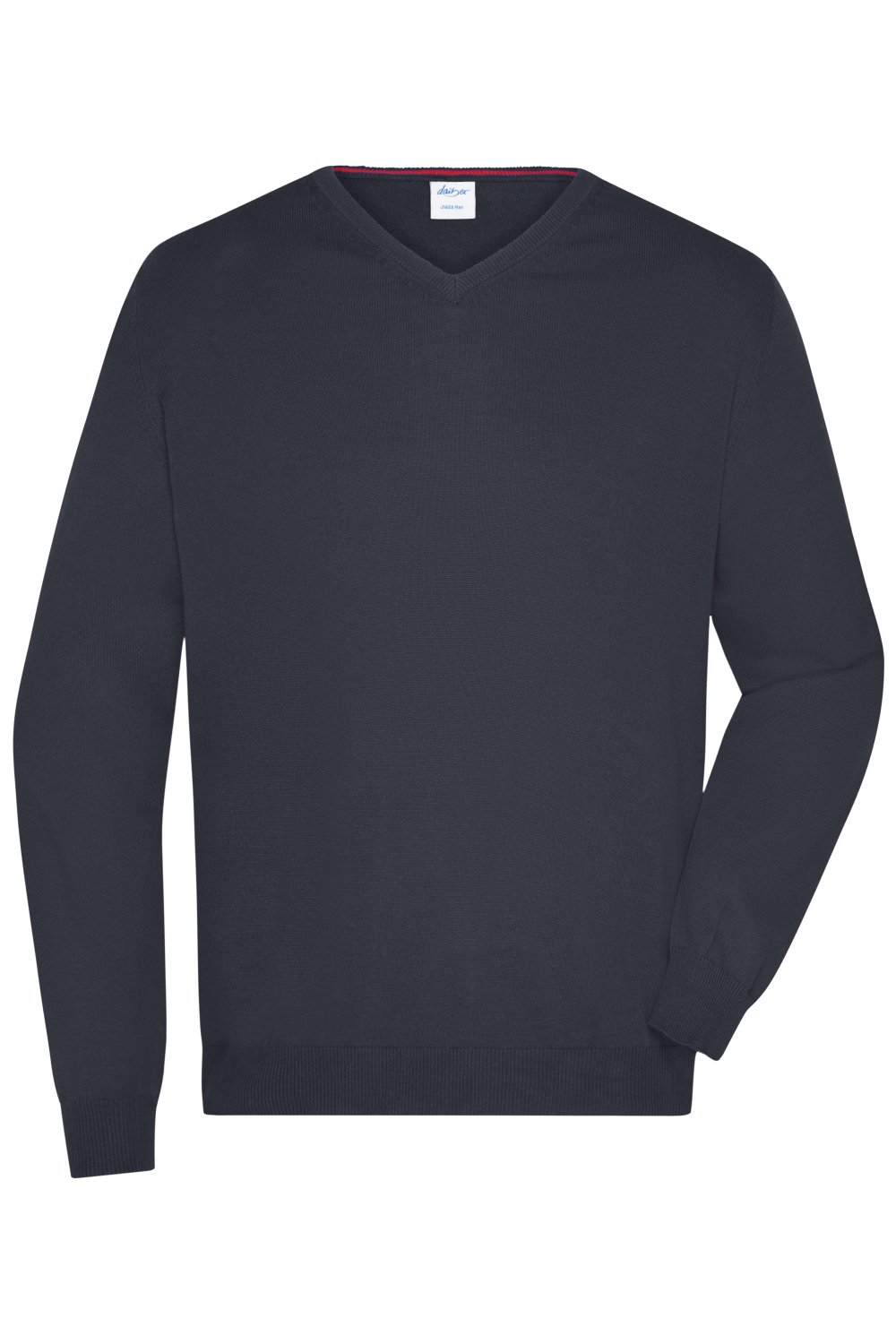 Daiber Men's V-Neck Pullover in Black – Vorderansicht