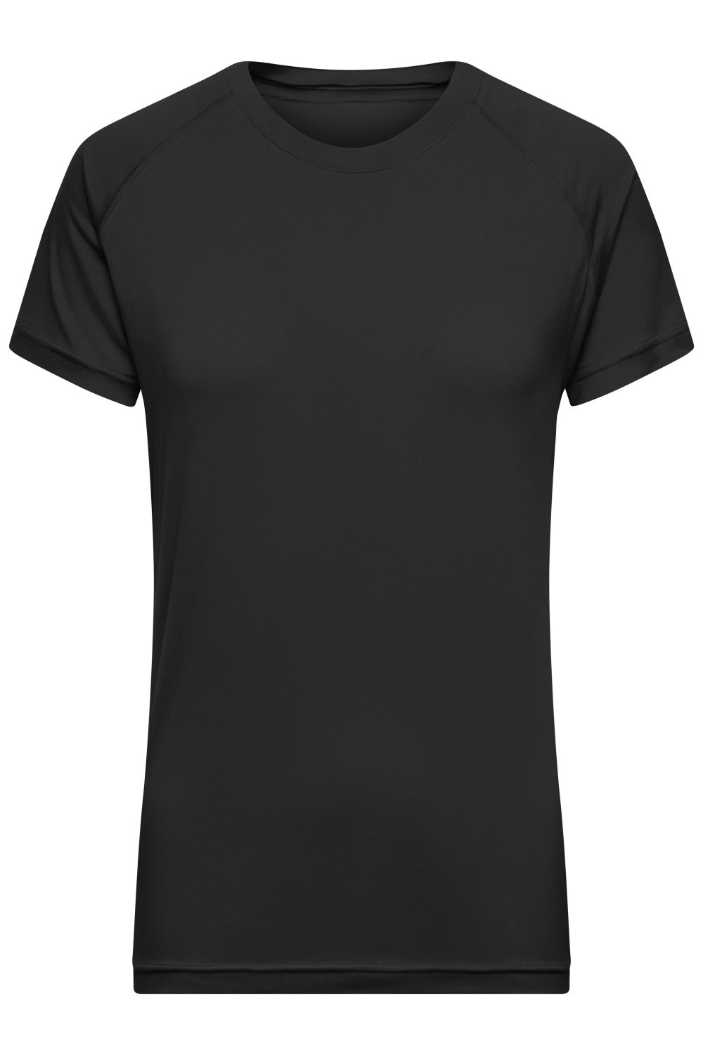 Daiber Ladies' Sports-T GRS in Black – Vorderansicht