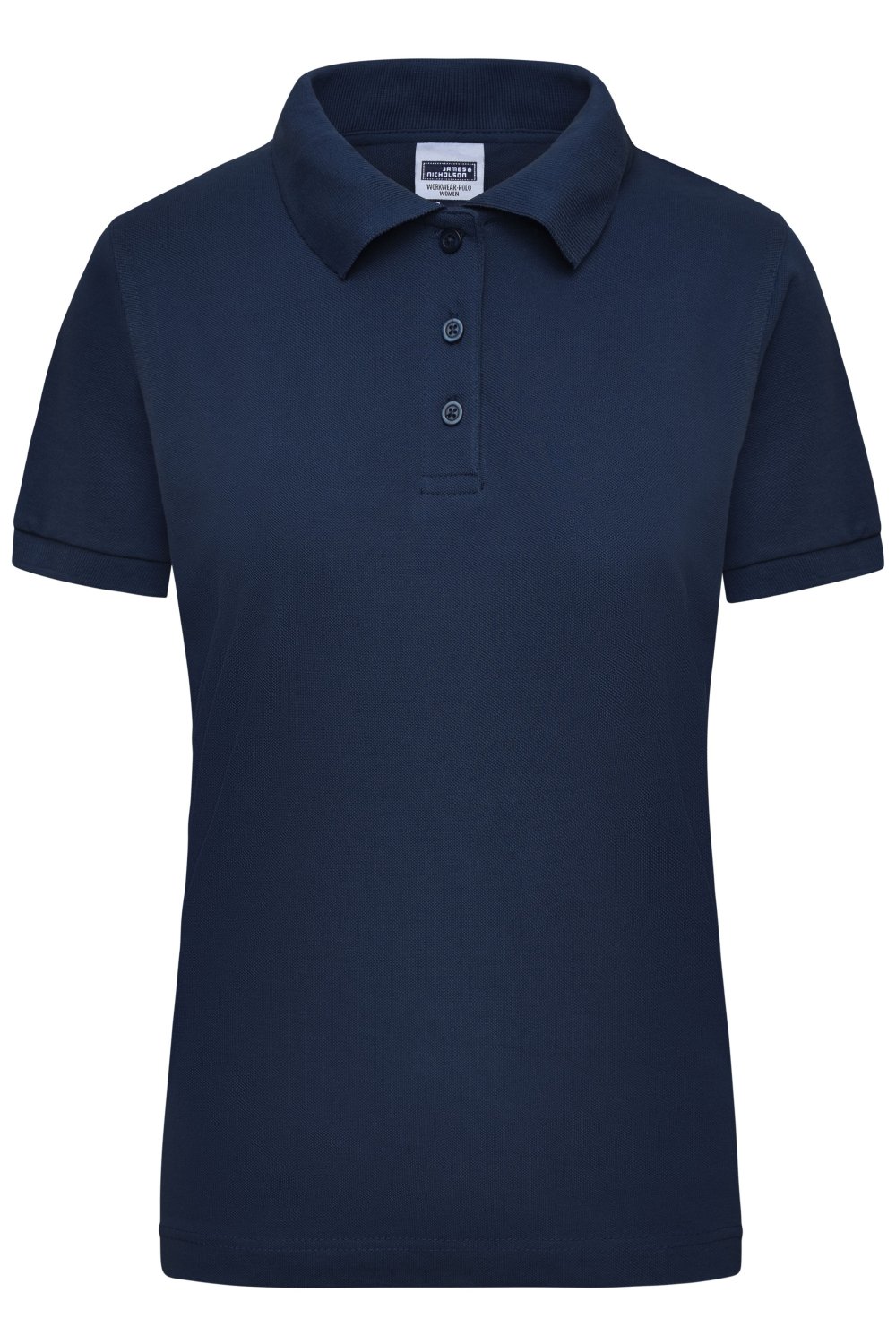 Daiber Workwear Polo Women in Navy – Vorderansicht