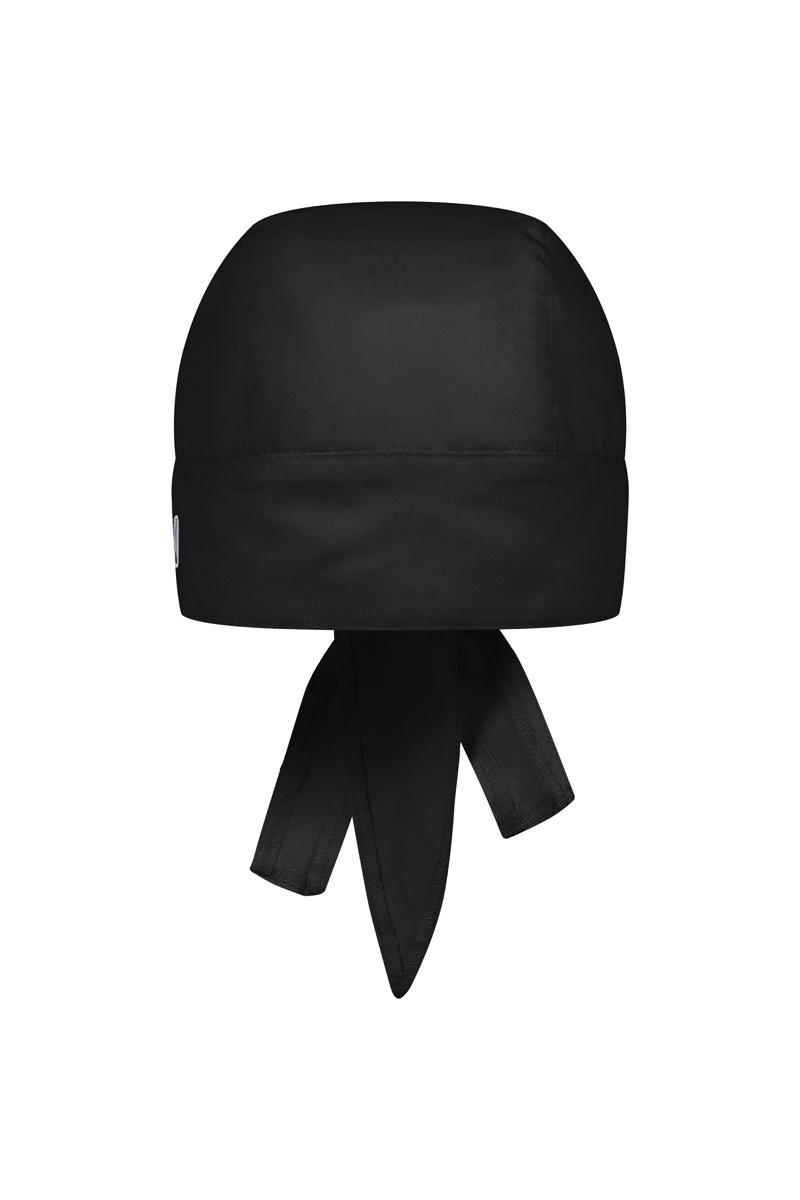 Karlowsky Bandana Essential in Schwarz – Vorderansicht