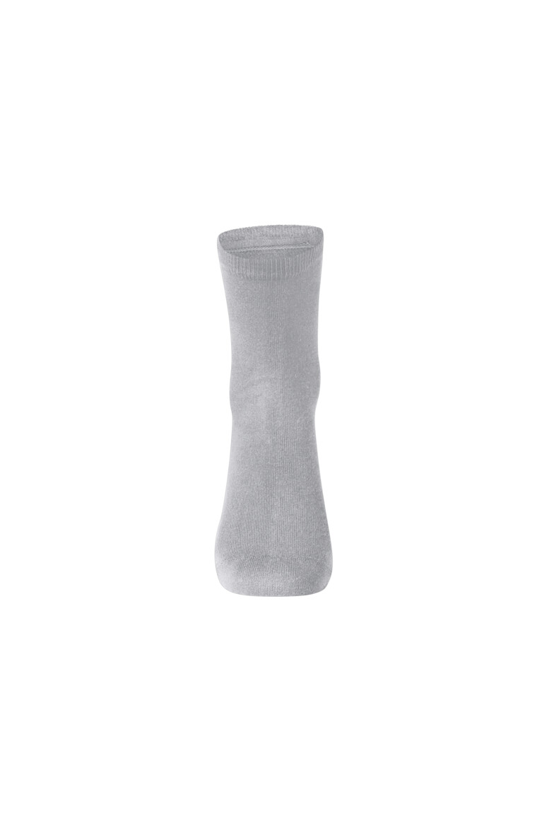 HAKRO 975 Socken Essentials in Grau Meliert – Vorderansicht