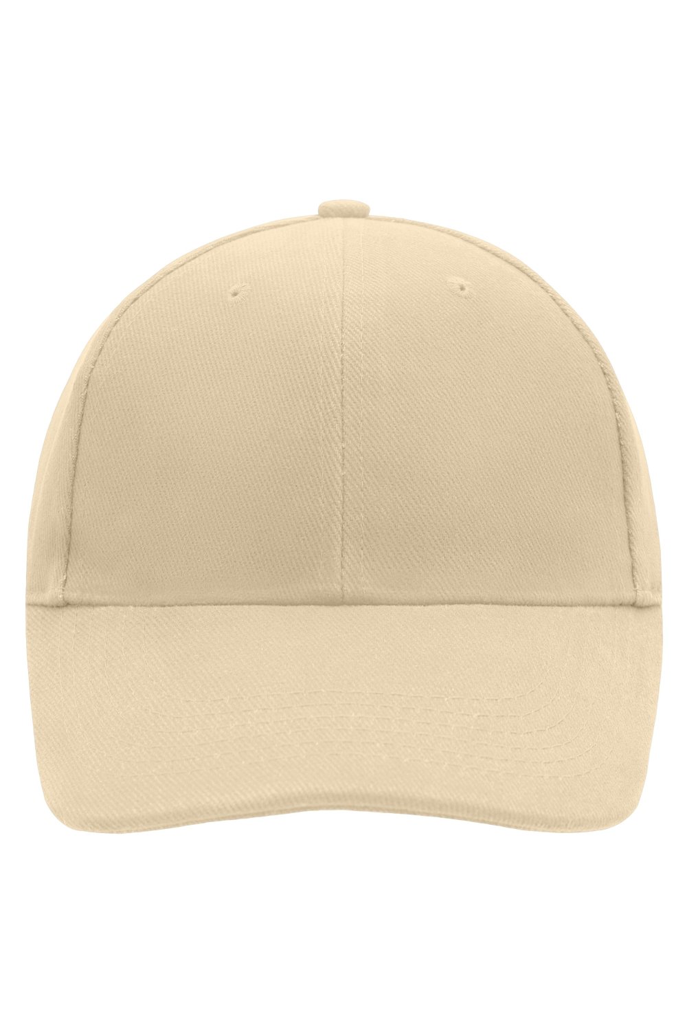 Daiber 6 Panel Cap Low-Profile in Beige – Vorderansicht