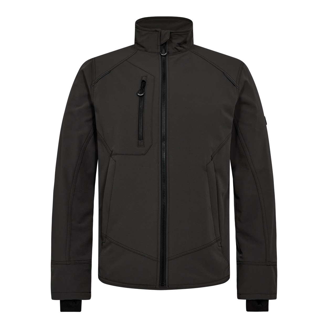 ENGEL X-treme 1366-317 Arbeitsjacke mit 4-Wege-Stretch in Anthrazit Grau – Vorderansicht