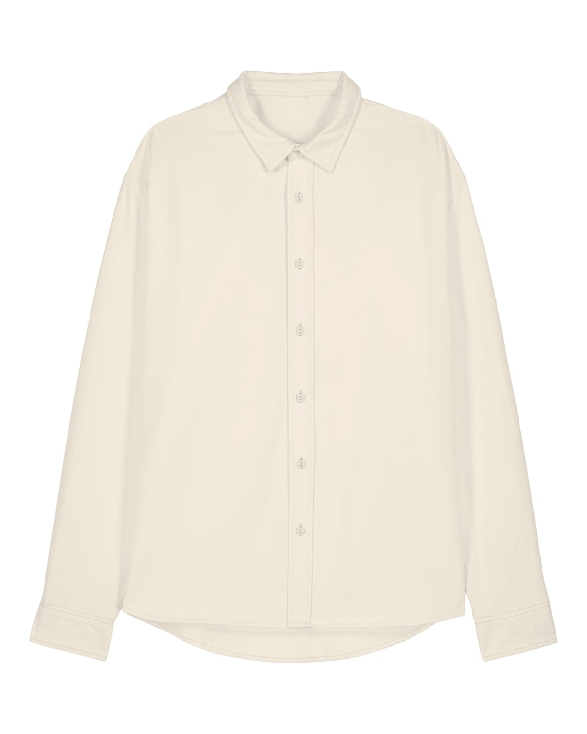 Stanley Stella Worker Shirt in Natural Raw – Vorderansicht