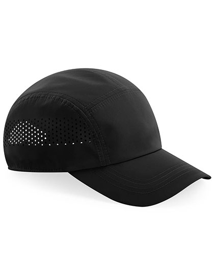Beechfield Technical Running Cap in Black – Vorderansicht