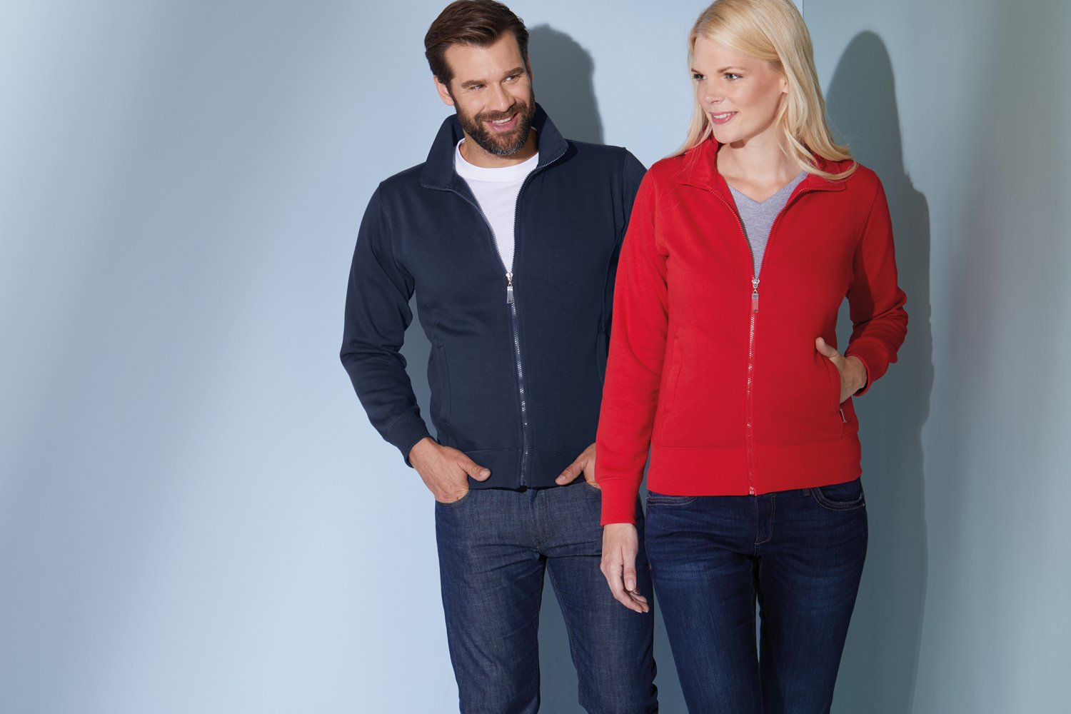 Daiber Ladies' Jacket in White – Modellansicht