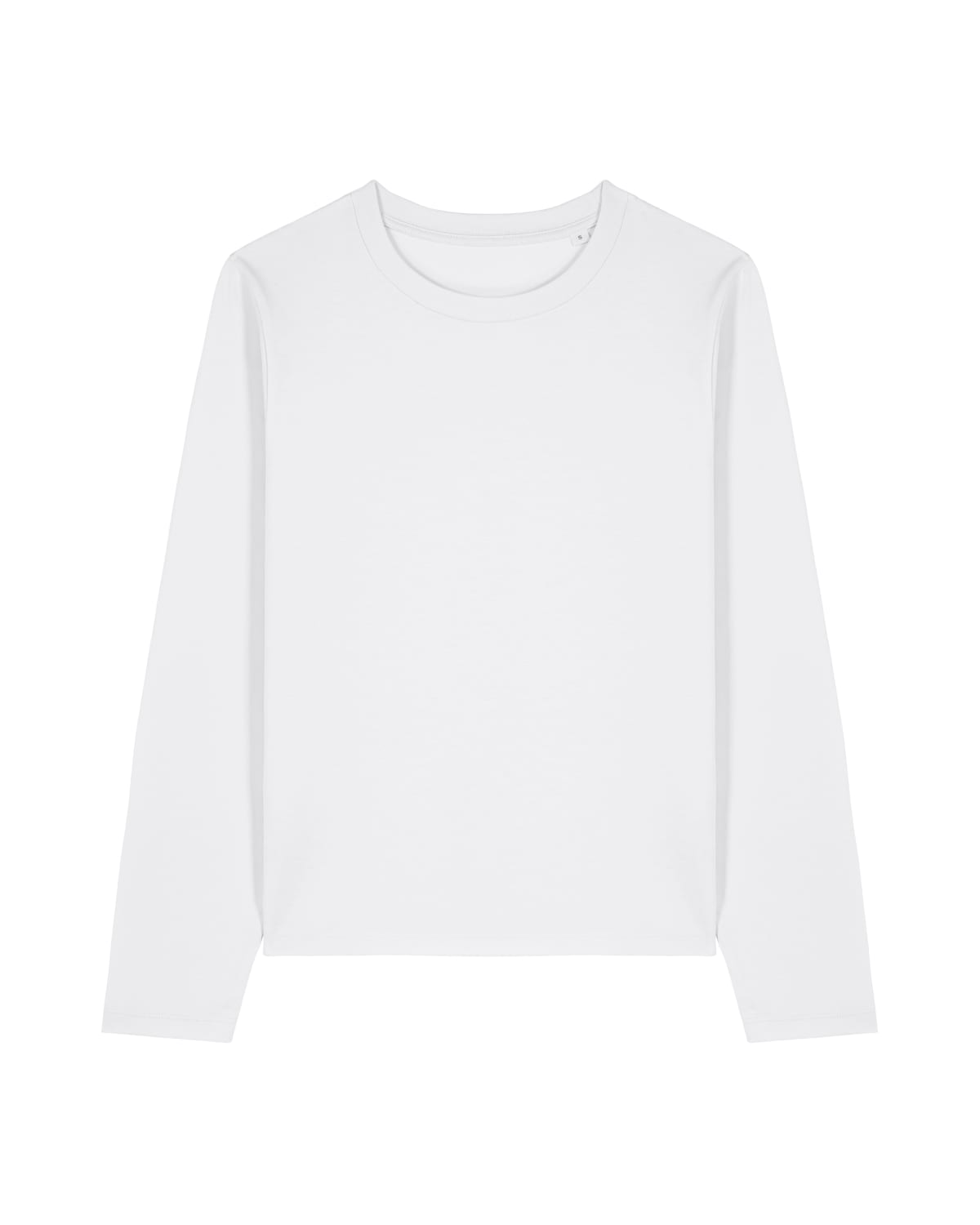 Stanley Stella Stella Muser Long Sleeve in White – Vorderansicht