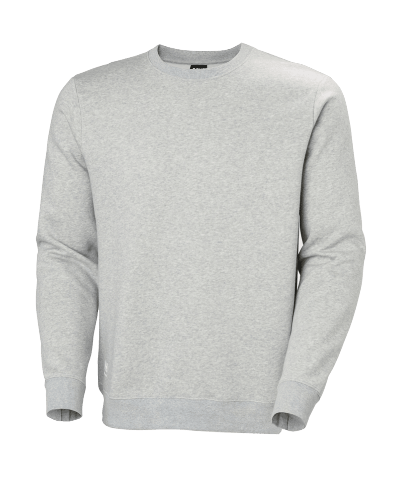 Helly Hansen Workwear CLASSIC 2.0 SWEATSHIRT in Grau Meliert – Vorderansicht