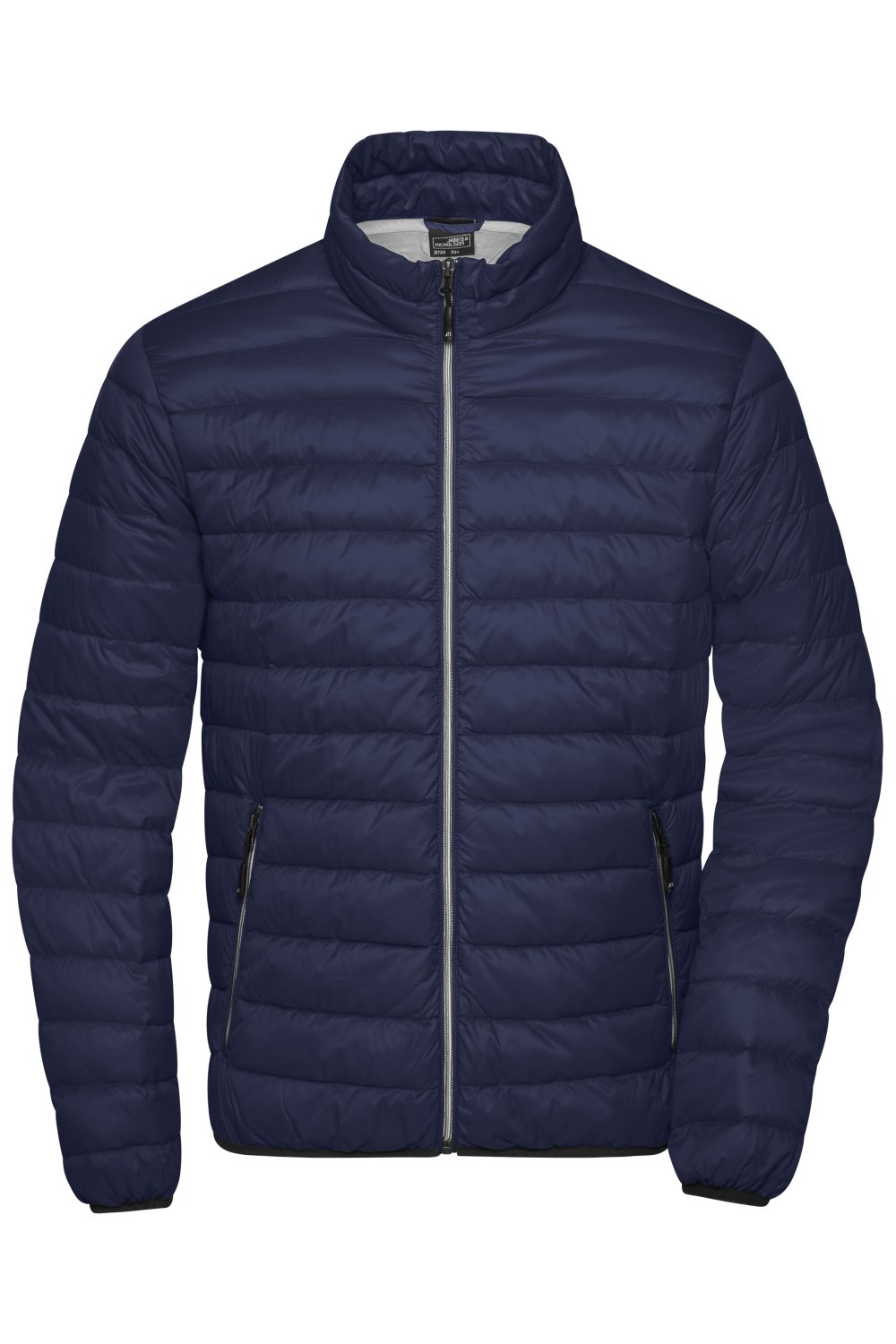 Daiber Men's Down Jacket in Navy/Silver – Vorderansicht