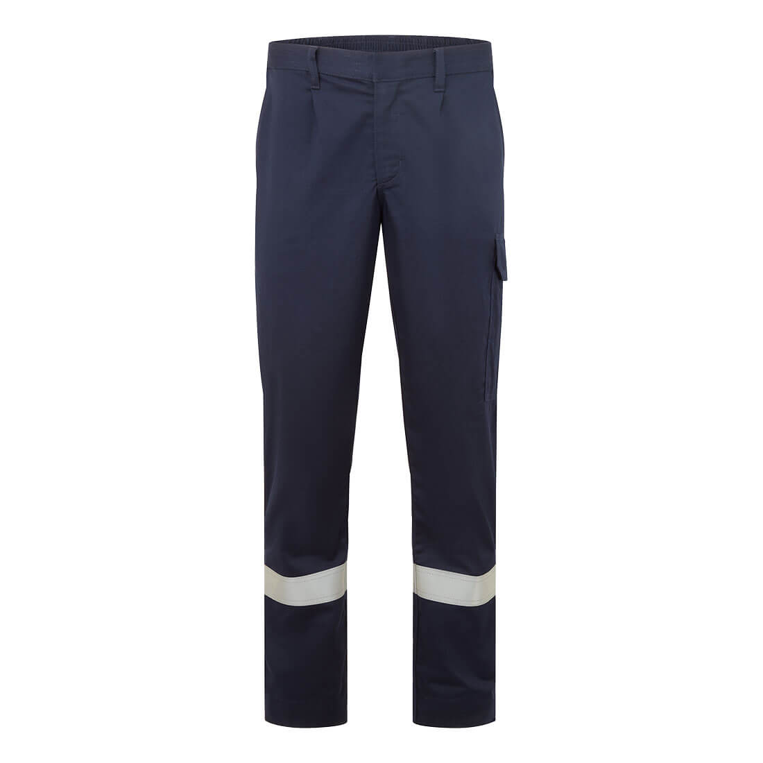 Portwest Bizflame 88/12 FR Trousers in Marine – Vorderansicht