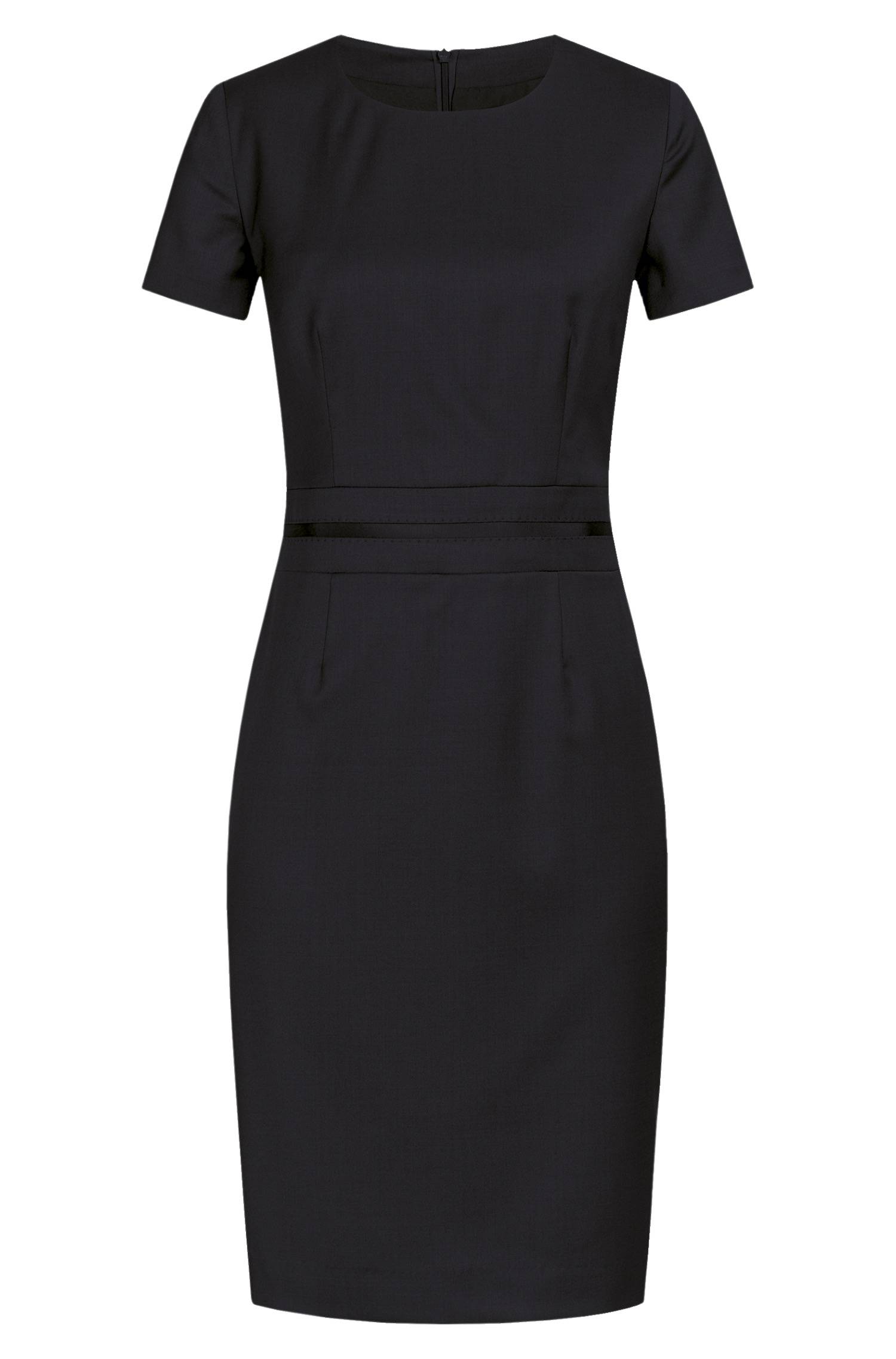 Greiff Damen-Etuikleid RF Modern 37.5 in Schwarz – Vorderansicht