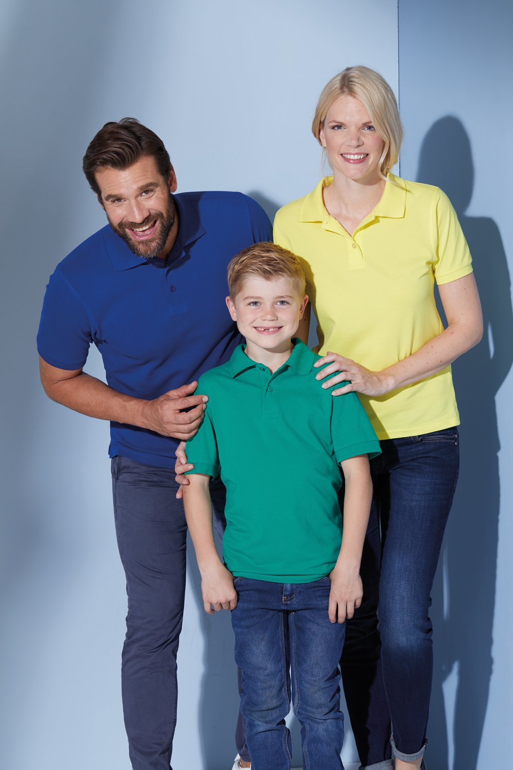Daiber Classic Polo in Brown – Modellansicht