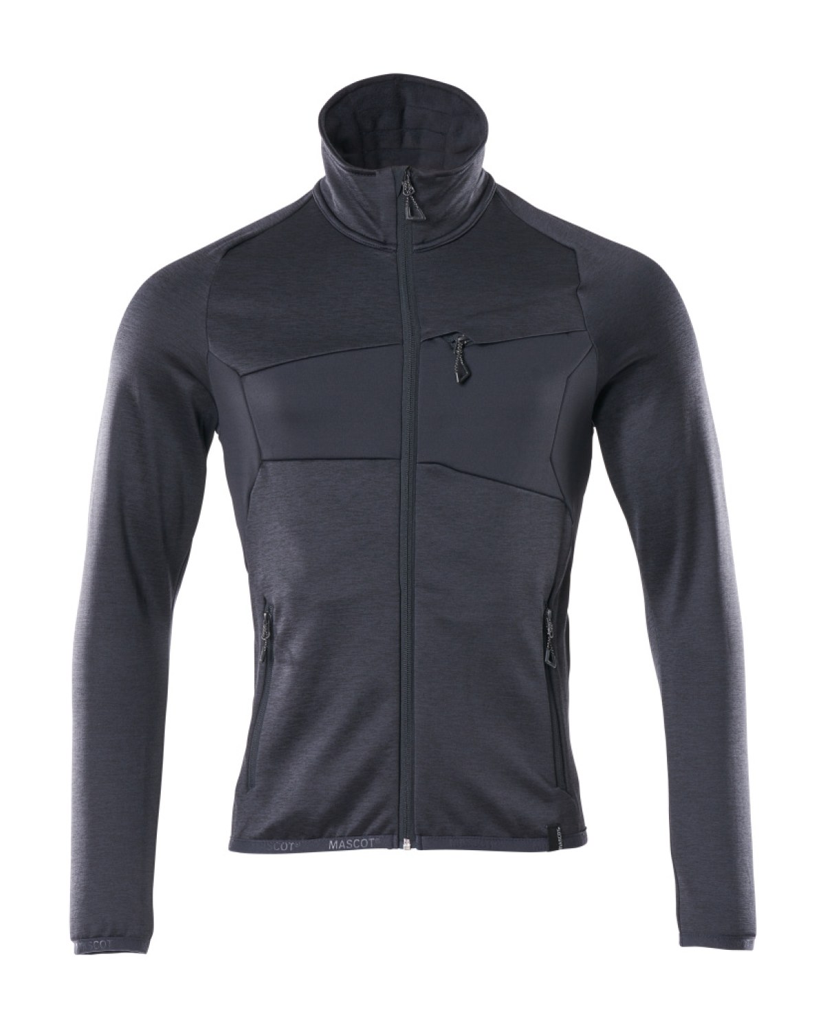 MASCOT Accelerate Fleecejacke in Schwarzblau – Vorderansicht