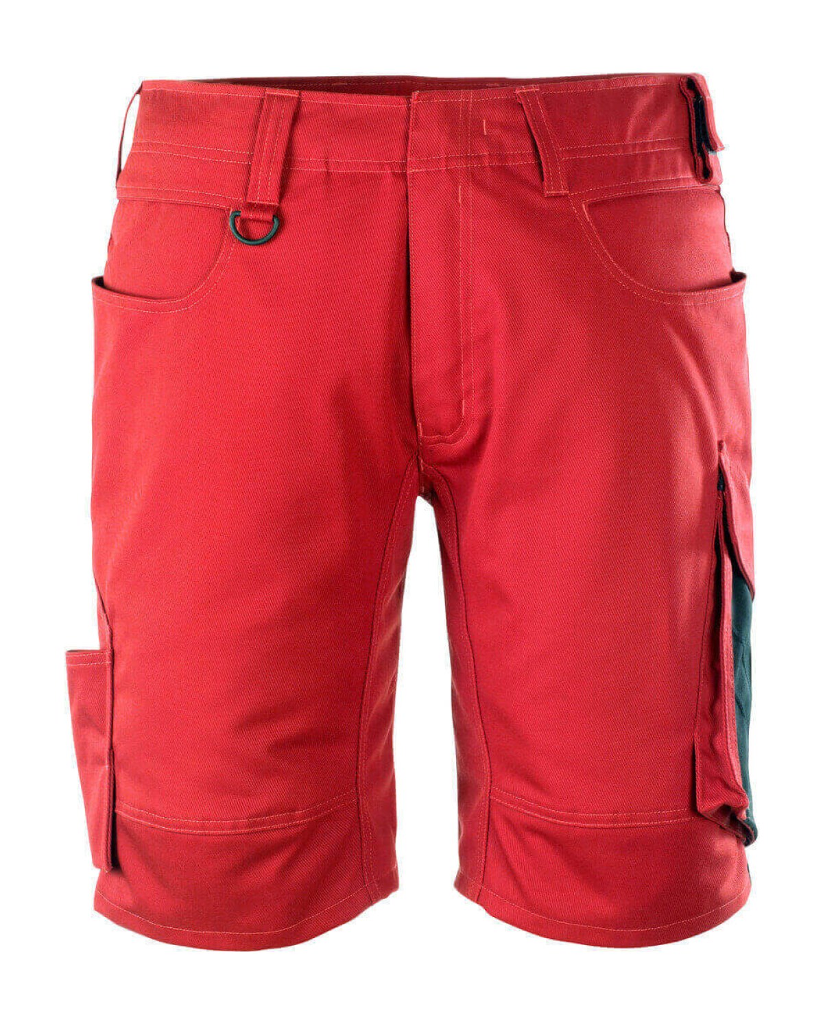 MASCOT Stuttgart Shorts in Rot/Schwarz – Vorderansicht