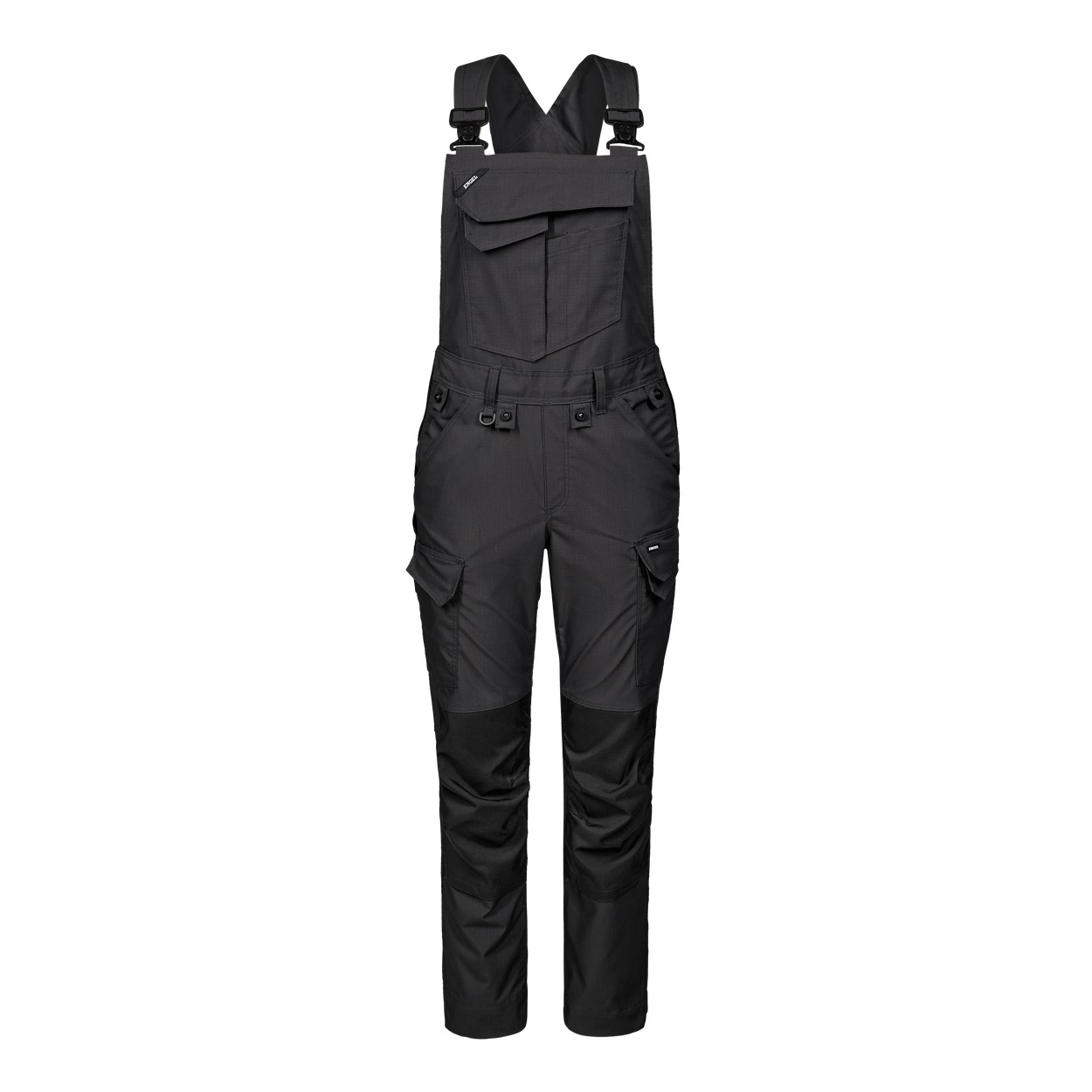 ENGEL Entire 3333-144 Damen Latzhose mit 2-Wege-Stretch in Anthrazit Grau – Vorderansicht