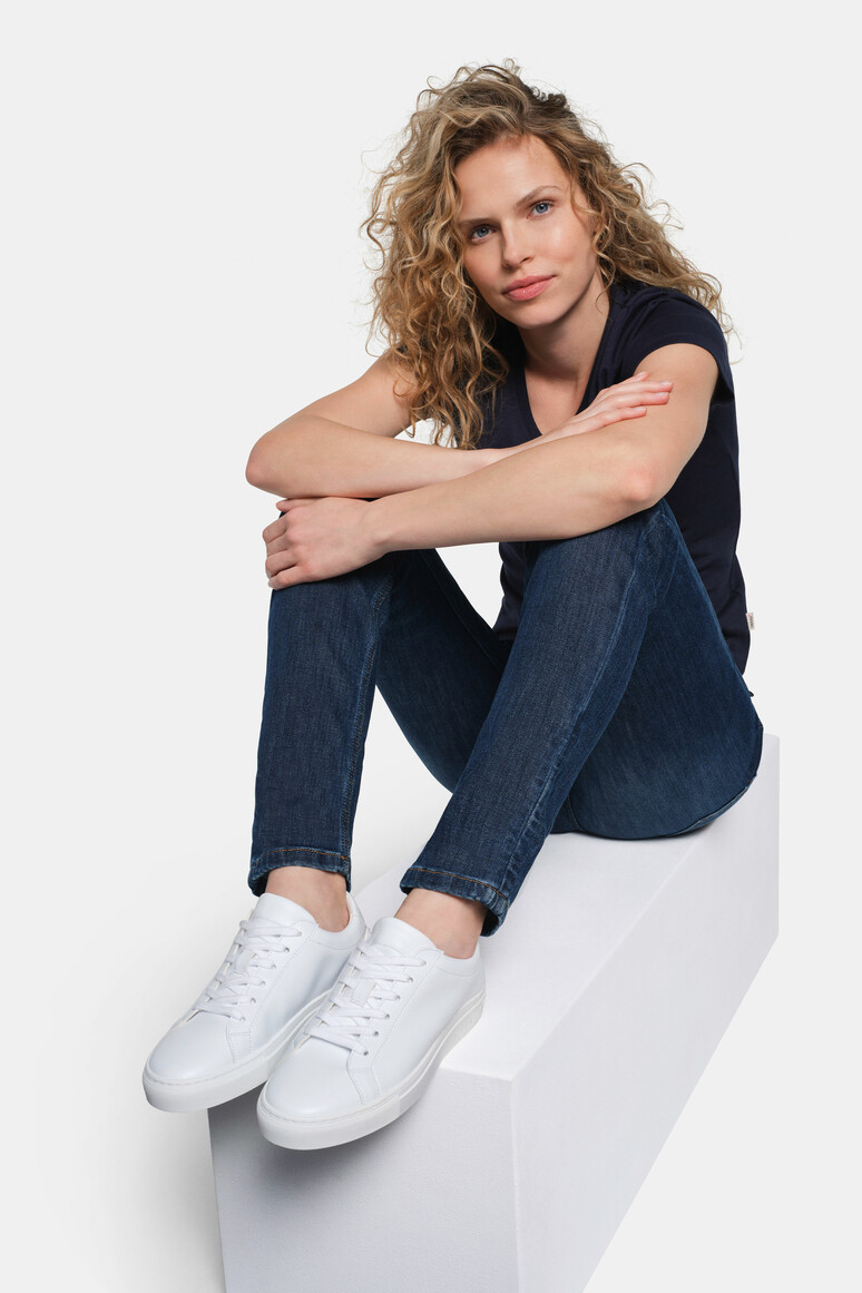 HAKRO 982 Damen Sneaker ECO Vegan in Weiß – Modellansicht