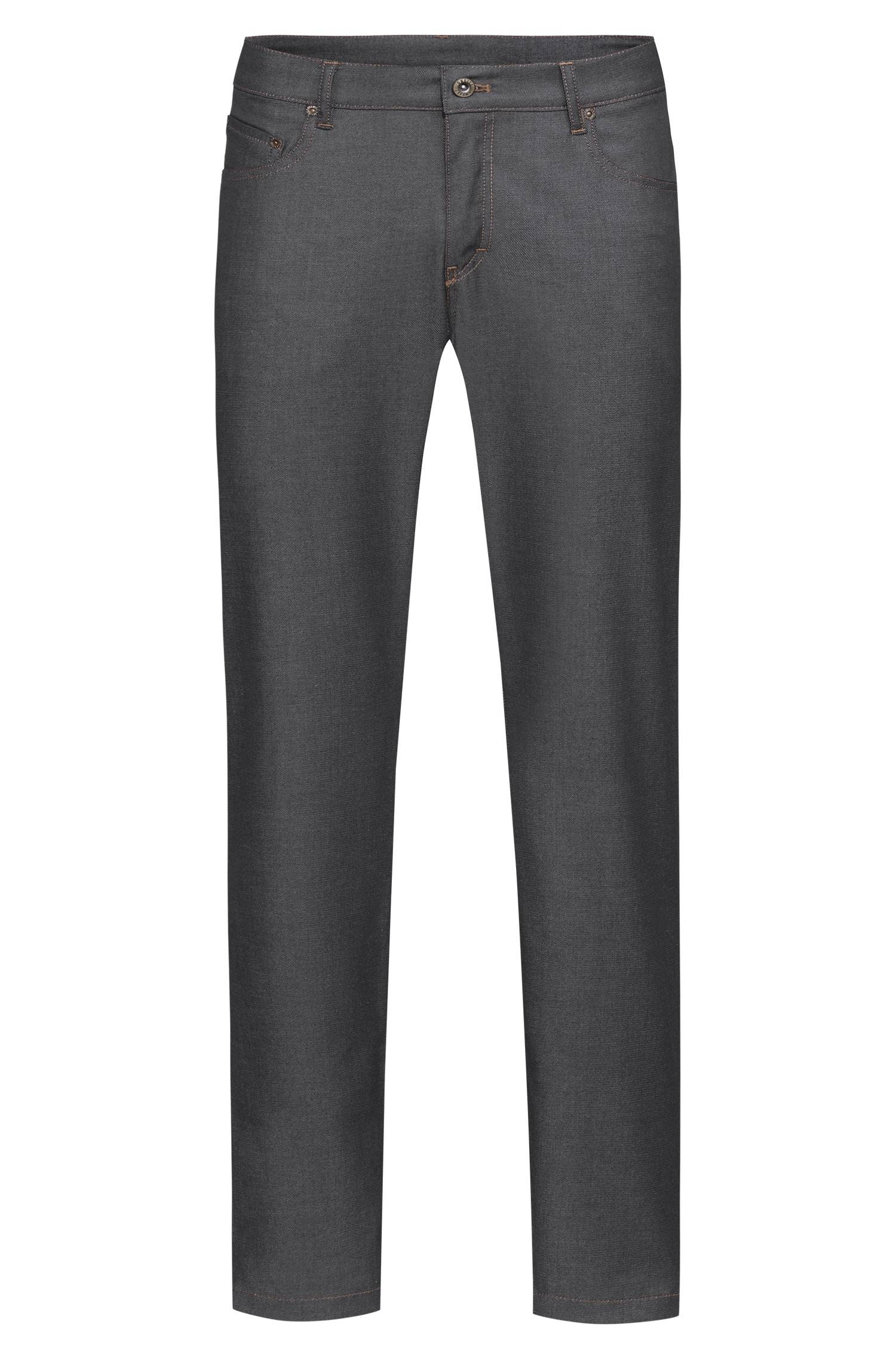 Greiff Herren-Jeans denimoptik RF Kitchen in Denimoptik Anthrazit – Vorderansicht