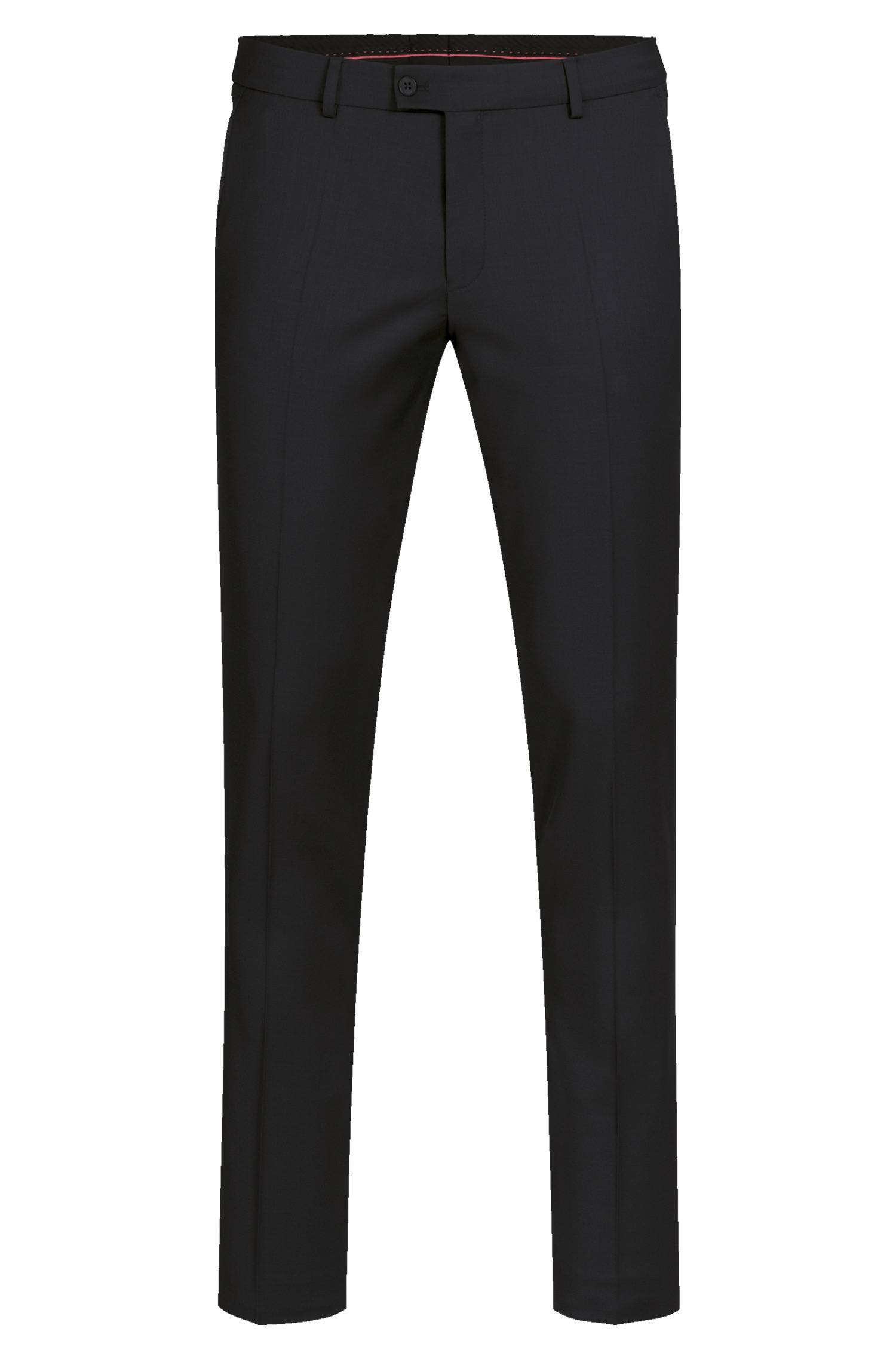Greiff Herren-Hose SF Modern 37.5 in Schwarz – Vorderansicht