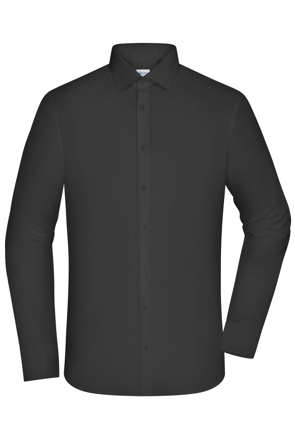 Daiber Men's Shirt - SLIM FIT - in Black – Vorderansicht