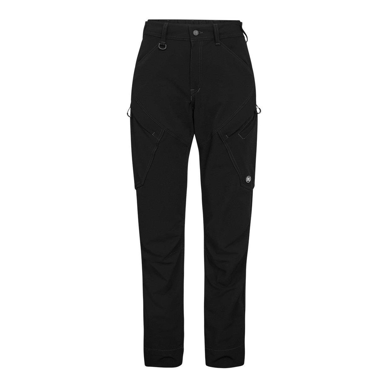 ENGEL X-treme 2362-317 Damen Servicehose mit 4-Wege Stretch in Schwarz – Vorderansicht
