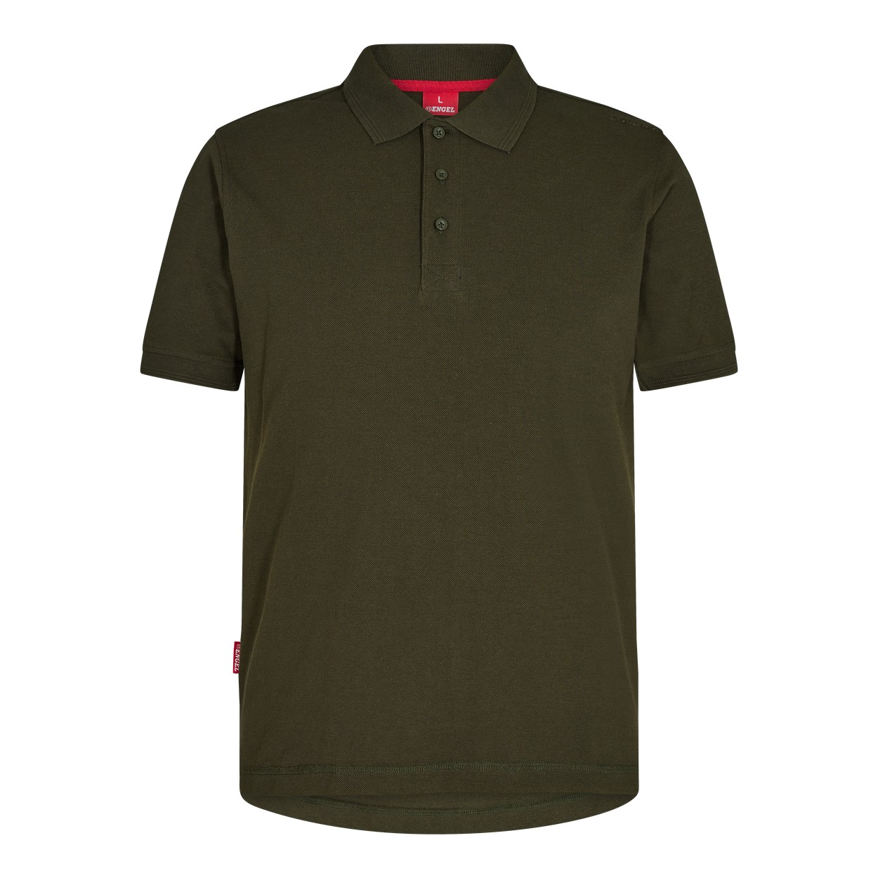 ENGEL Extend 9045-178 Poloshirt in Forest Green – Vorderansicht