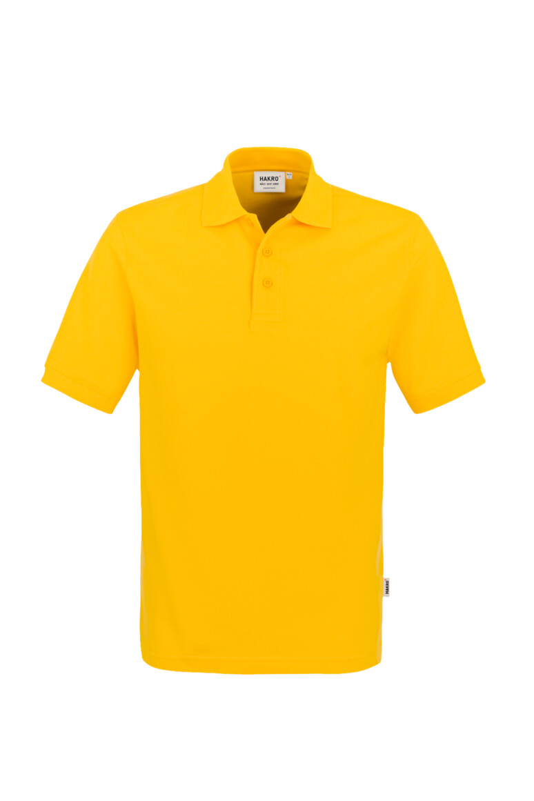 HAKRO 810 Poloshirt Classic in Sonne – Vorderansicht