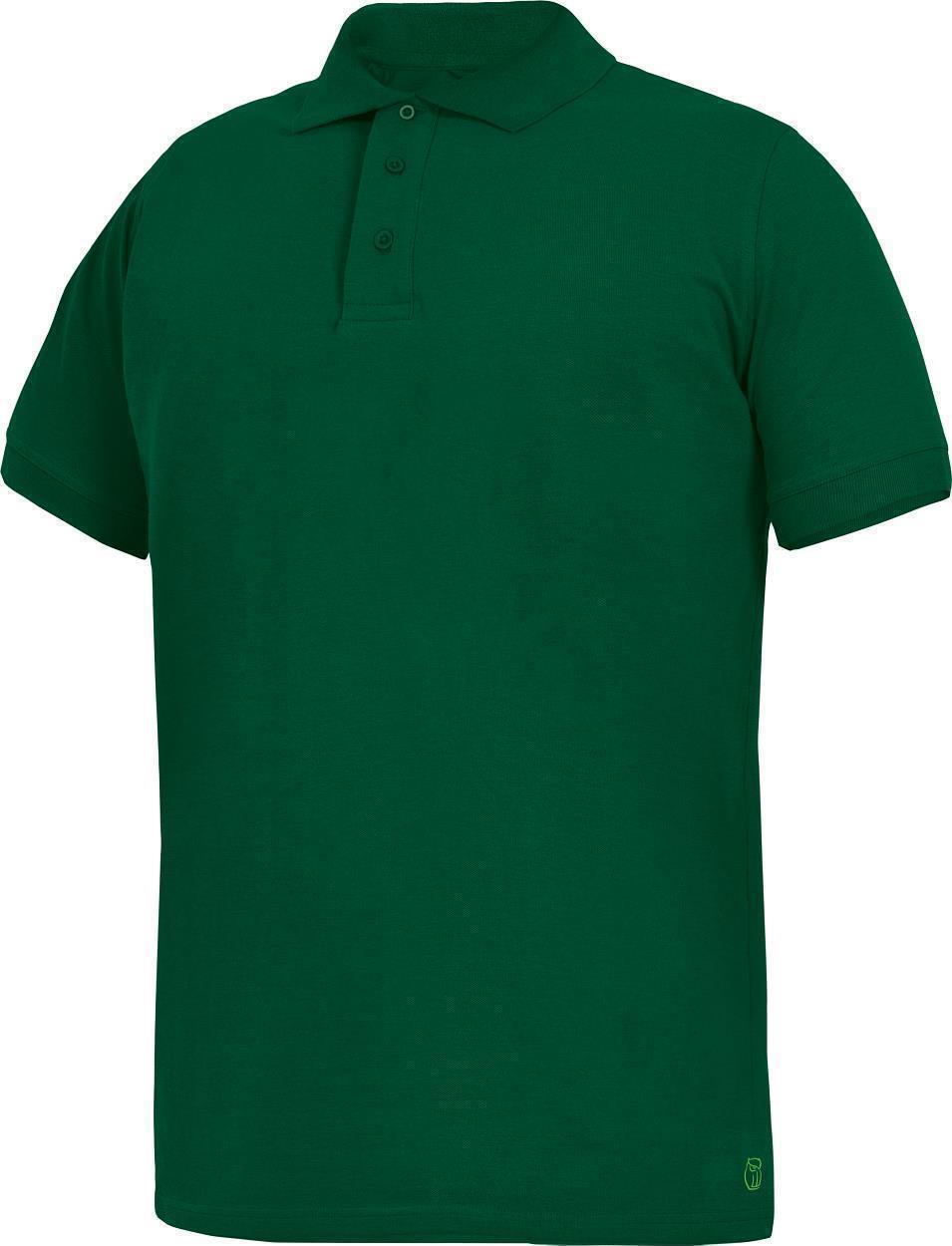 Leibwächter Polo-Shirt Andi LWU Classic Line in Grün – Vorderansicht