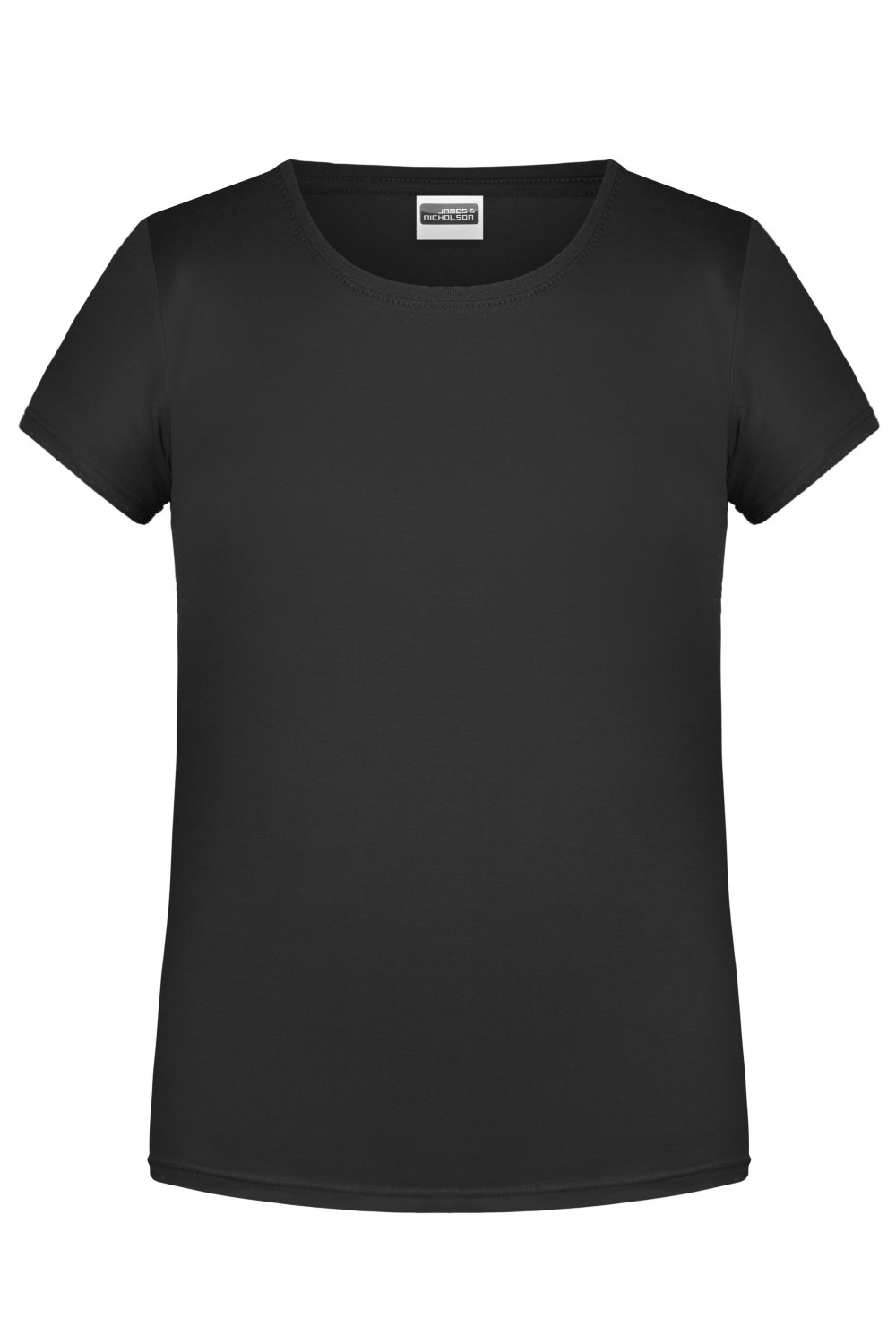 Daiber Girls' Basic-T OCS Standard in Black – Vorderansicht
