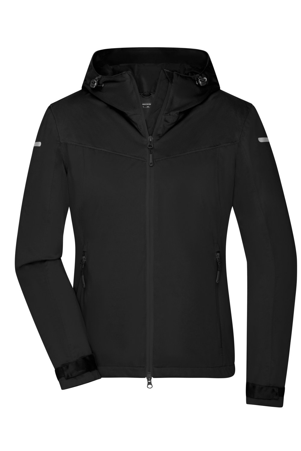 Daiber Ladies' Allweather Jacket GRS in Black – Vorderansicht