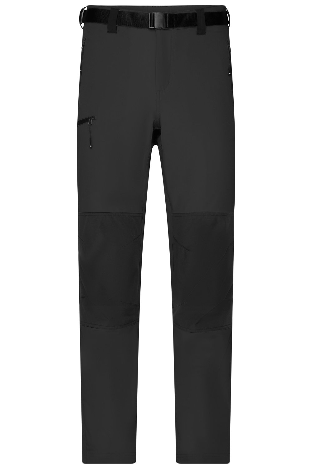 Daiber Men's Trekking Pants in Black/Black – Vorderansicht