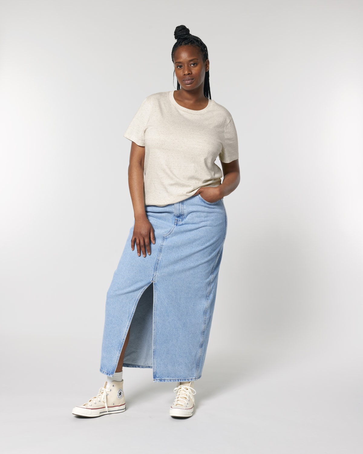 Stanley Stella Stella Muser in Eco-Heather – Modellansicht