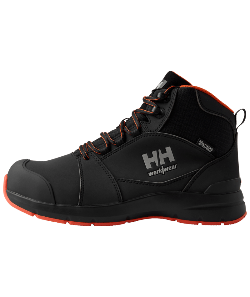Helly Hansen Workwear MANCHESTER MXR MID S7S in Schwarz/Orange – Vorderansicht