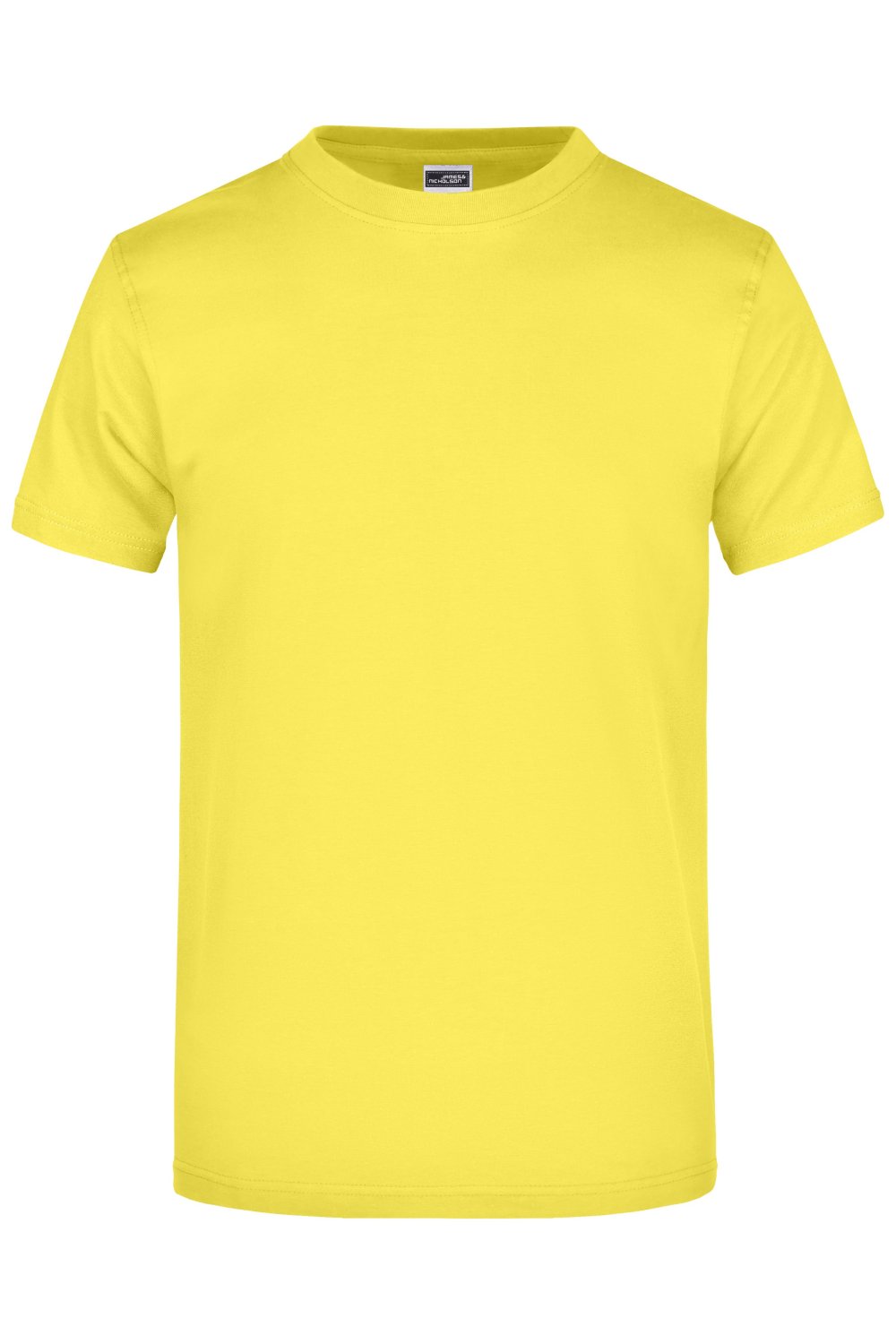 Daiber Round-T Heavy (180g/m²) in Yellow – Vorderansicht